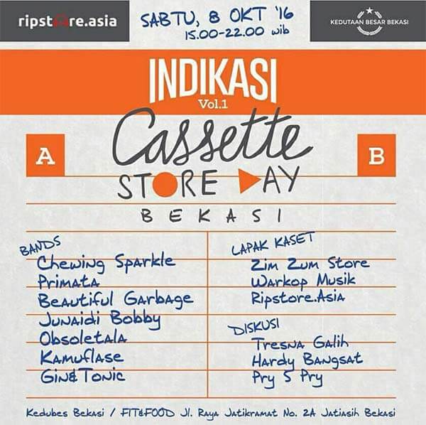 Cassette Store Day Bekasi