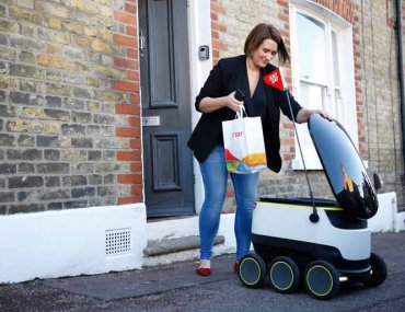 Just Eat and Starship Technologies Launch Robot That Delivers Food