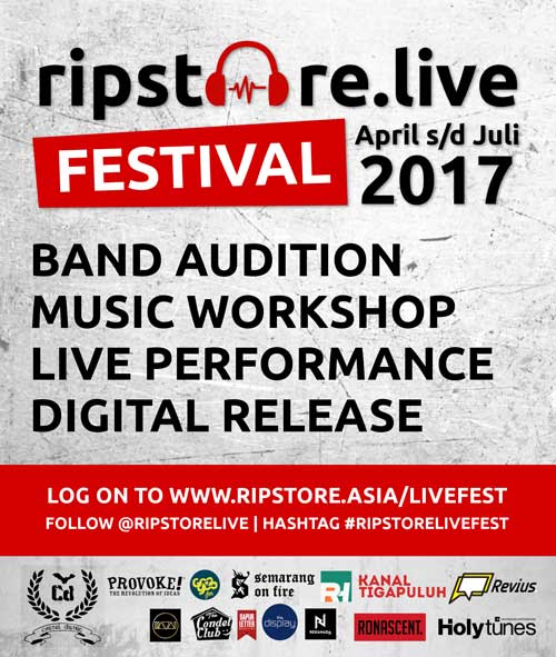 Ripstore Live Festival Top 10 Band Audition
