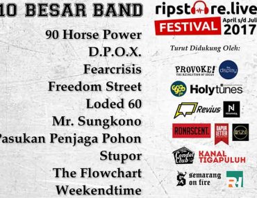 Ripstore Live Festival Top 10 Band Audition