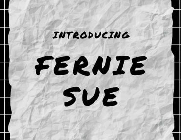 Fernie Sue during a gig in Bandung