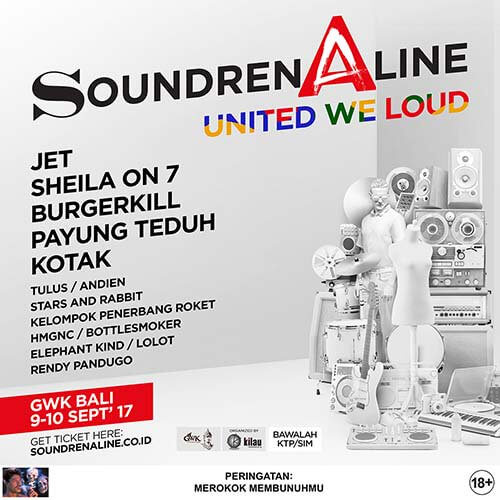 Soundrenaline 2017 First Line Up Announcement