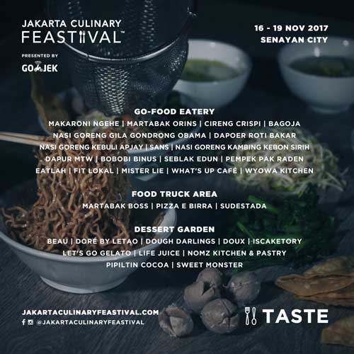 Jakarta Culinary Feastival 2017