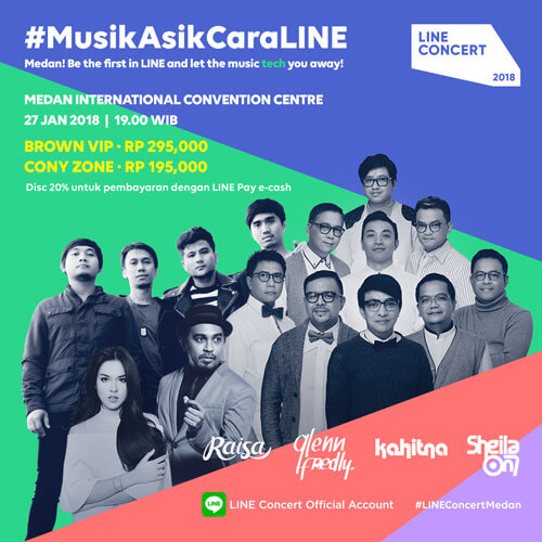LINE Concert Medan 2018