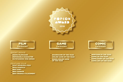 POPCON AWARDS 2018 Film 