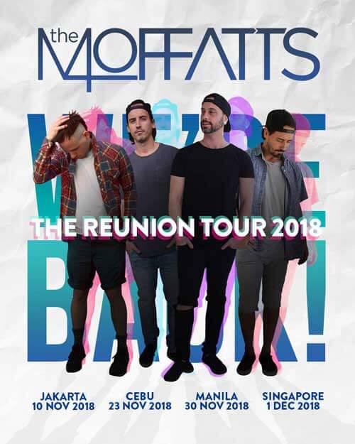 The Moffats & Blue for The 90's Festival LineUp Indonesia