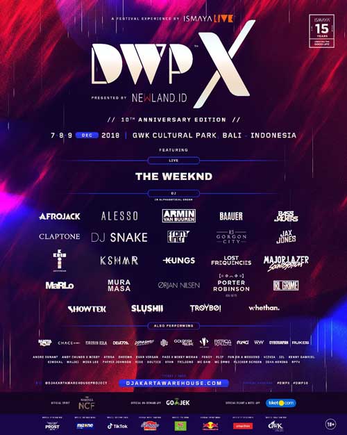 DWPX Final Line Up 2018 Bali