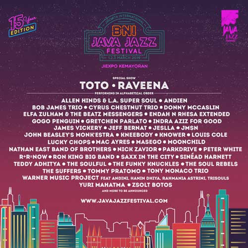Java Jazz Festival 2019 Toto Raveena
