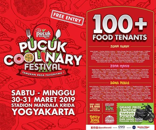 Pucuk Coolinary Festival 2019 Yogyakarta