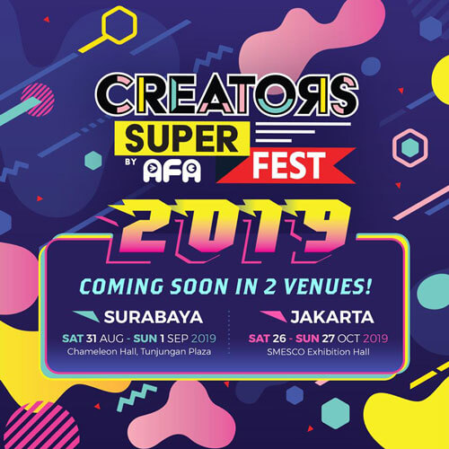 Creators Super Fest 2019 Surabaya Jakarta