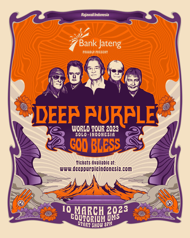 Deep Purple World Tour 2023 God Bless