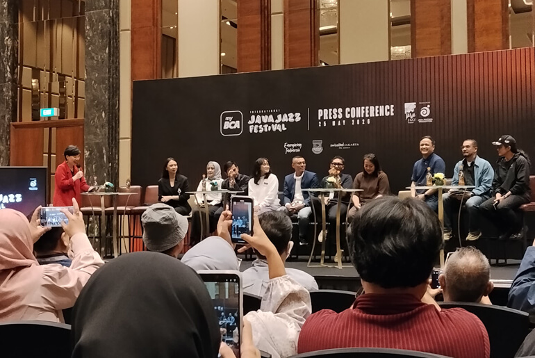Java Jazz Festival Presscon Special Guest